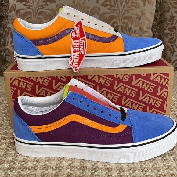 Vans Old Skool Mix & Match Gpjcbgtmr/gold Men’s - Picture 2 of 16